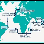 Fall 2027 Voyage Map