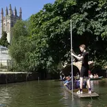 Punting on the Isis - a quintessential Oxford activity!