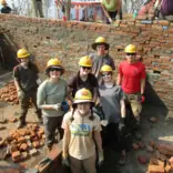 Construction volunteering