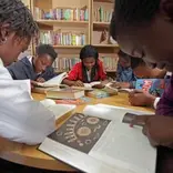 students during their reading class
