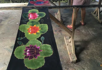 lots of fun in local painting class