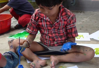 Run creative workshops on arts and crafts, sports, writing in Nepal