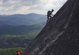 Rock Climbing with Outward Bound