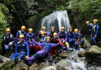 Our older teen trips are filled with exciting adventures like canyoning!