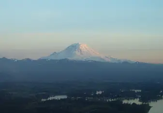 Mount Rainier at Dusk