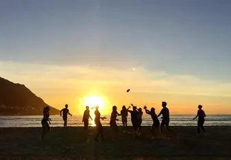 Gordon's Bay at sunset 