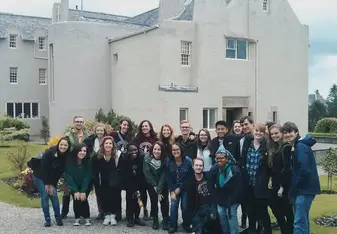 students at Scotland Hill House 