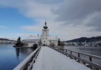 Gmunden in January, 2017