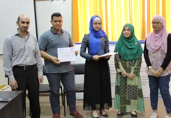 Visiting a polytechnic university in Hebron