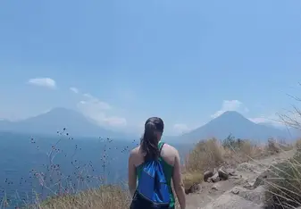Hiking to San Marcos at Lake Atitlan!