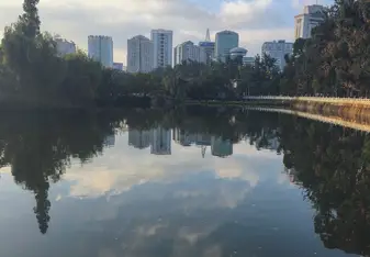 Green Lake (located in the heart of Kunming)