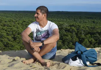 Enjoying nature!