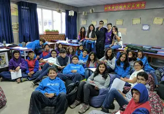 Teaching at Andino Bilingual!