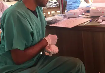 FEB clinic we assisted with