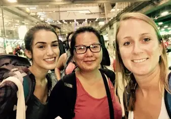 We landed in Thailand