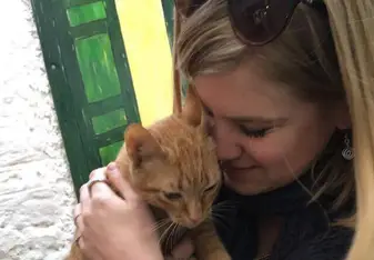 I met a new best friend in Nafplio.