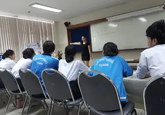 My first practice teaching session