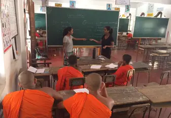 Class in progress