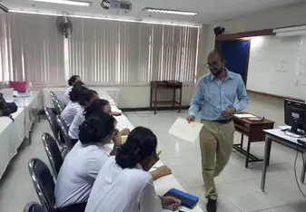 Answering student questions