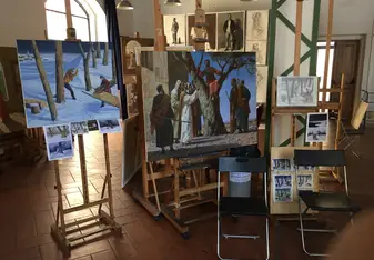 Studying art in Florence