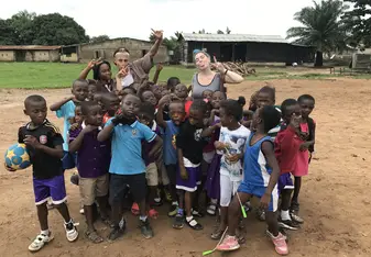ghana school kids