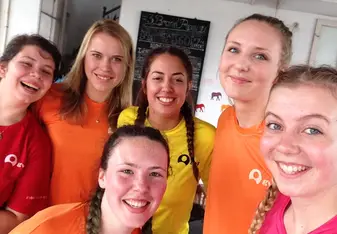 Our first weekend as volunteers