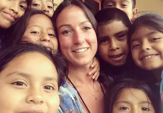 Selfie with the kids