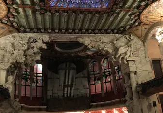 the Palau de la Musica Catalana