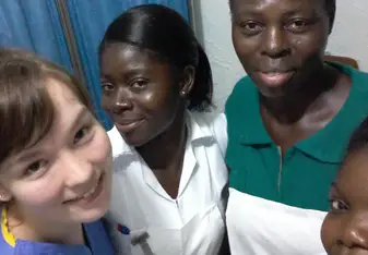 Nurses in Ghana