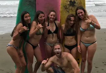 Surf session
