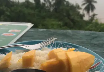 Mango and Sticky Rice at Koh Chang