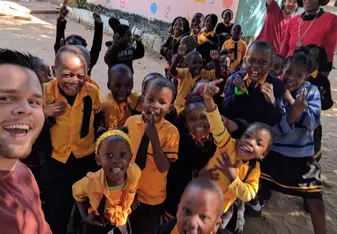 My Preschool Class Welcoming Me to Maher