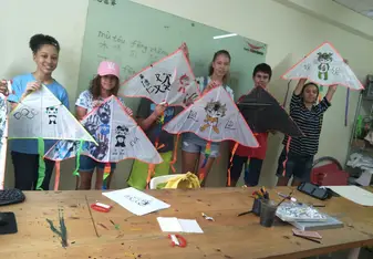 Doing Chinese Kiting Paiting