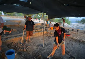 Digging at Azekah!