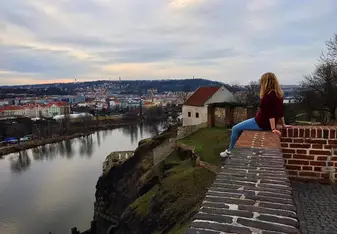 Sitting on the edge of the world