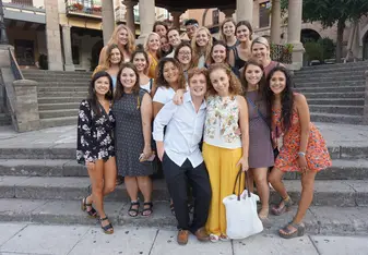 Everyone in the Barcelona summer 2017 Global Experiences study abroad program  