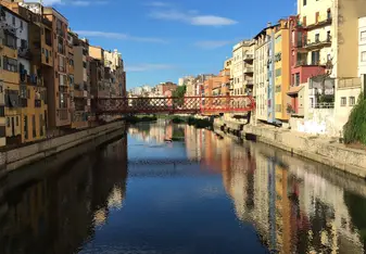 Girona and the river Onyar