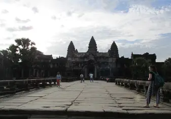 Angkor Wat around 6am