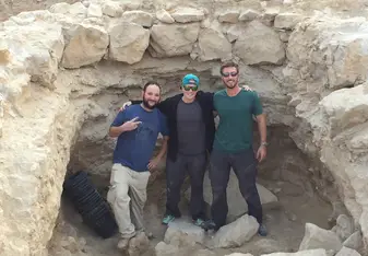 Excavation of a Byzantine Cistern at Masada 