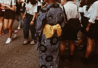 Yukata Wearing in Harajuku