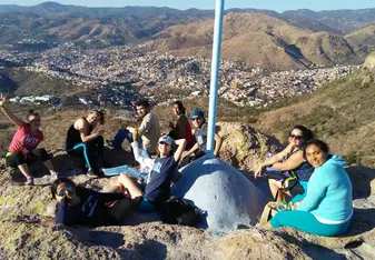 We had so much fun hiking up to this point!