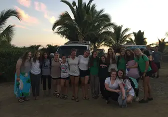 With the groups that were leaving the 1st week