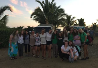 With the groups that were leaving the 1st week