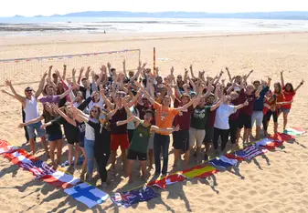 Swansea University International Visiting & Exchange Students Farewell Beach Party