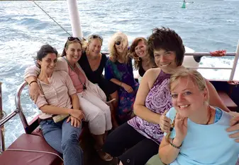 Celebrating Certification With A Boat Ride