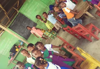 Preschool class at Silver