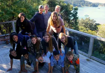 human pyramid
