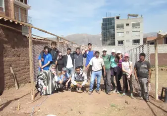 Construction crew