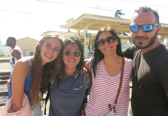 My beautiful host family