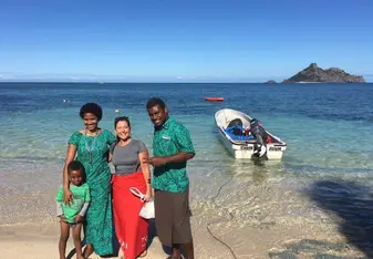 The long goodbye with my host family - there were tears